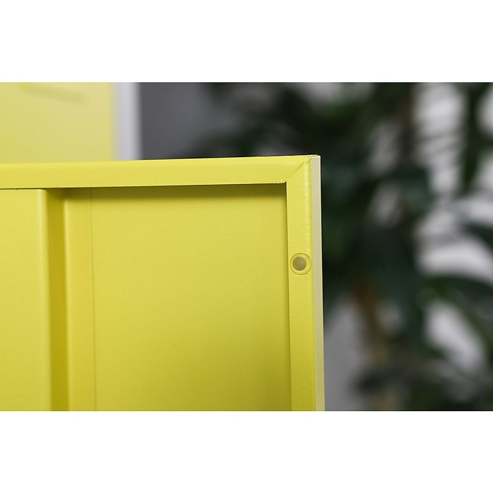 12-Door Locker for Office, Gym, Shed, School, Home Storage - 3-Digit Combination Lock
