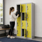 12-Door Locker for Office, Gym, Shed, School, Home Storage - 4-Digit Combination Lock