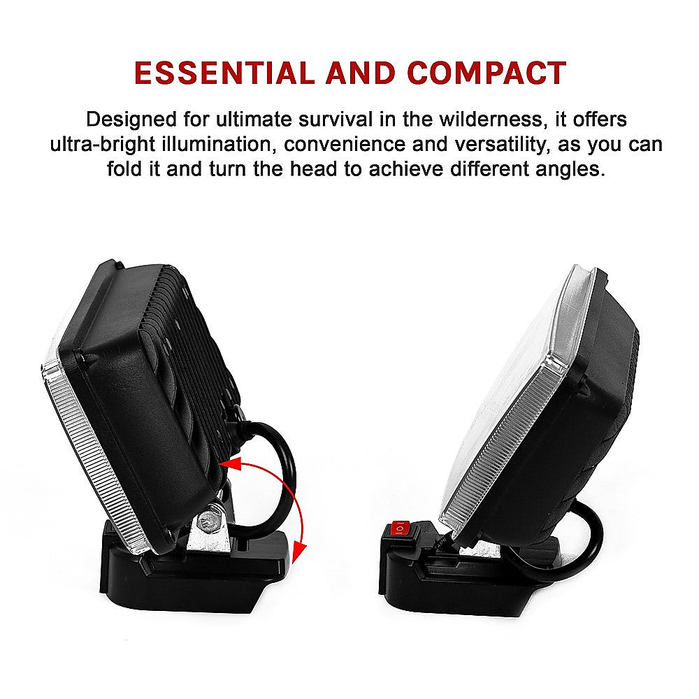 LED Work Light Torch 7" 18V Li-ion Workshop Flashlight for Makita Battery - Camping