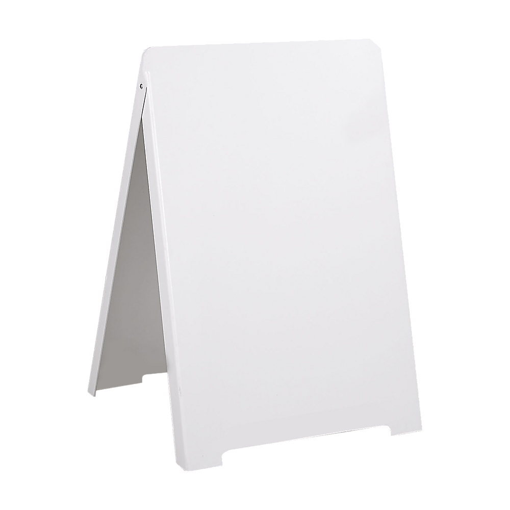 Sidewalk A-Frame Sign Double-Sided Sandwich Board for Graphic Plastic Panels