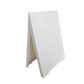 Sidewalk A-Frame Sign Double-Sided Sandwich Board for Graphic Plastic Panels