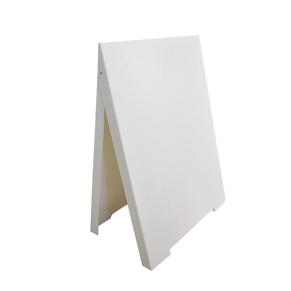 Sidewalk A-Frame Sign Double-Sided Sandwich Board for Graphic Plastic Panels