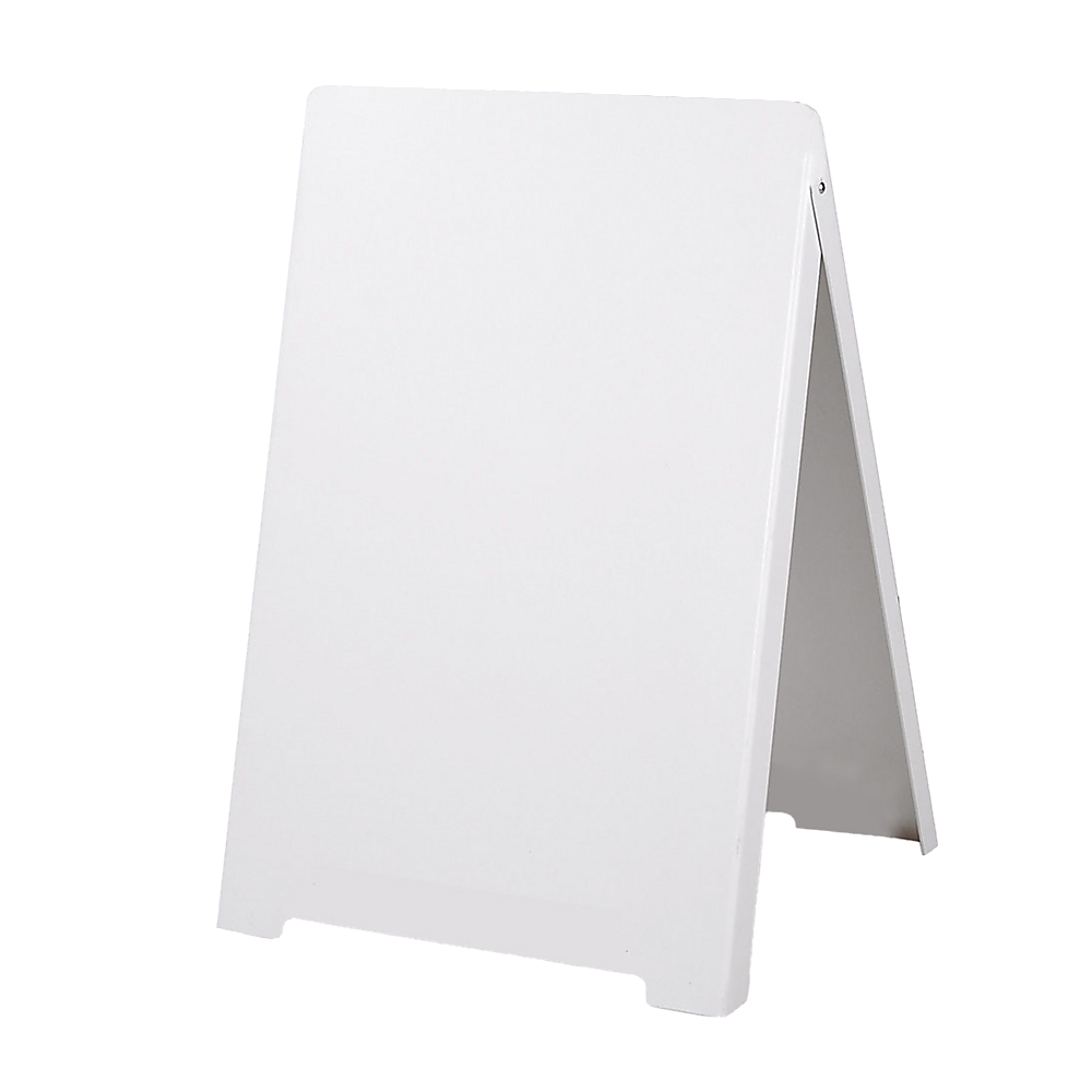Sidewalk A-Frame Sign Double-Sided Sandwich Board for Graphic Plastic Panels