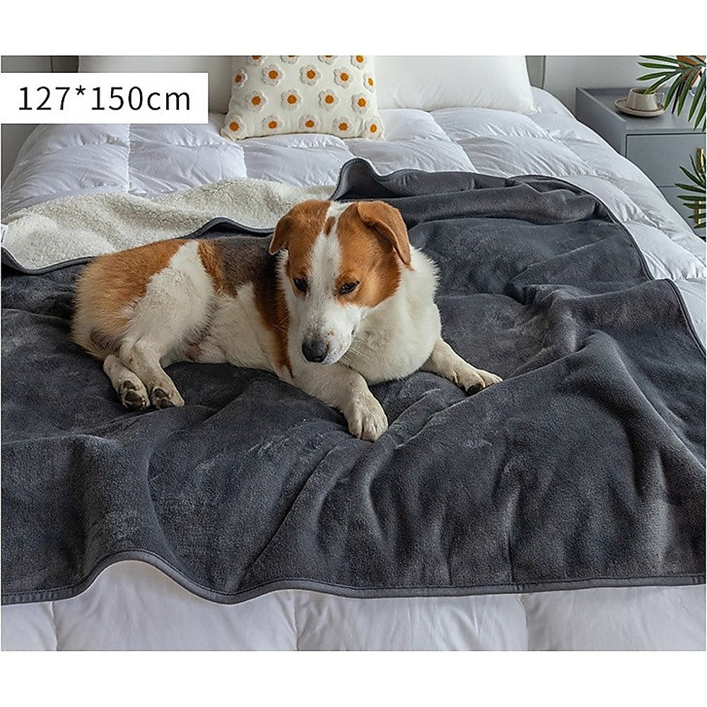 Pet Dog Blanket Premium Waterproof Reversible Couch Bed Protector