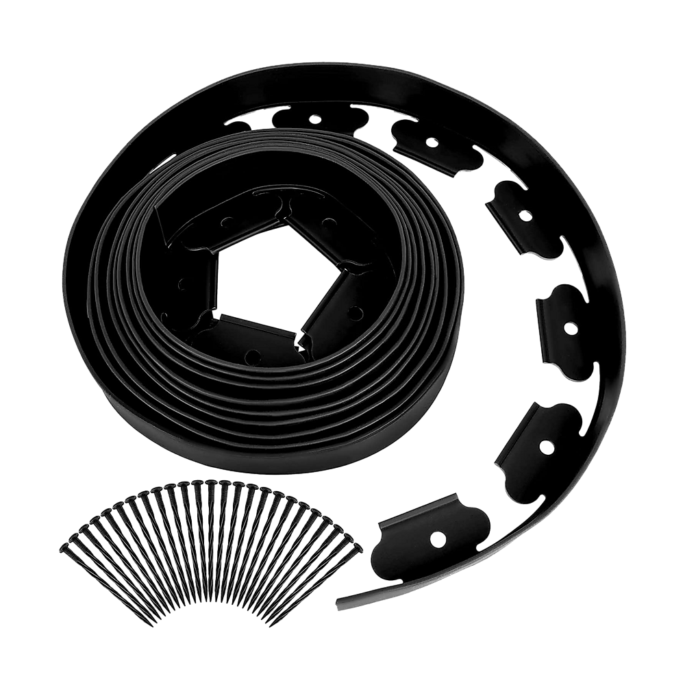 Landscape No-Dig Lawn Garden Edging Kit 10m Flexible Durable Border Paver