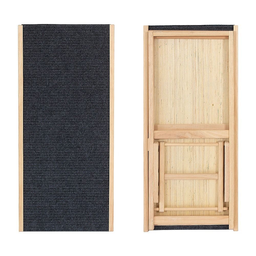 Dog Pet Ramp Foldable Adjustable Height Stair for Bed Sofa Car - 100cm