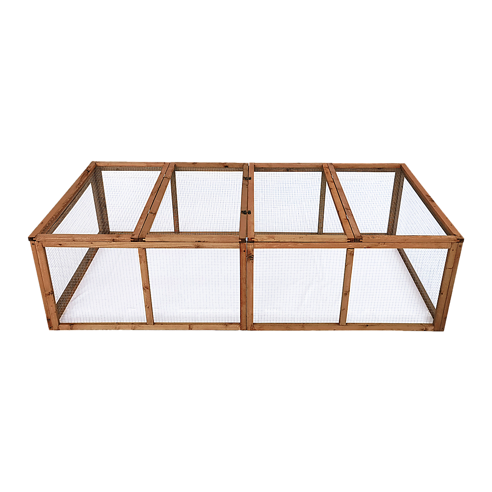 Chicken Coop Large Run - Guinea Pig Cage Villa Extension Rabbit Hutch House Pen