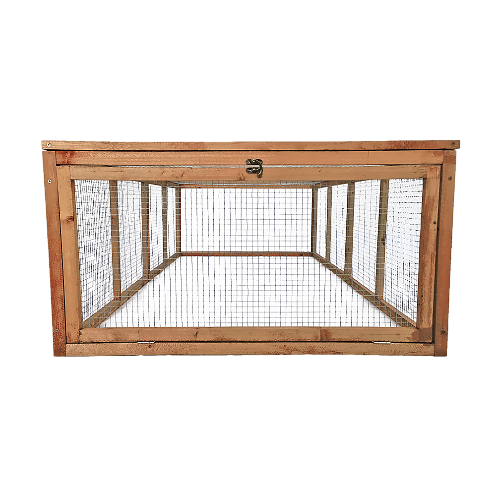 Chicken Coop Large Run - Guinea Pig Cage Villa Extension Rabbit Hutch House Pen