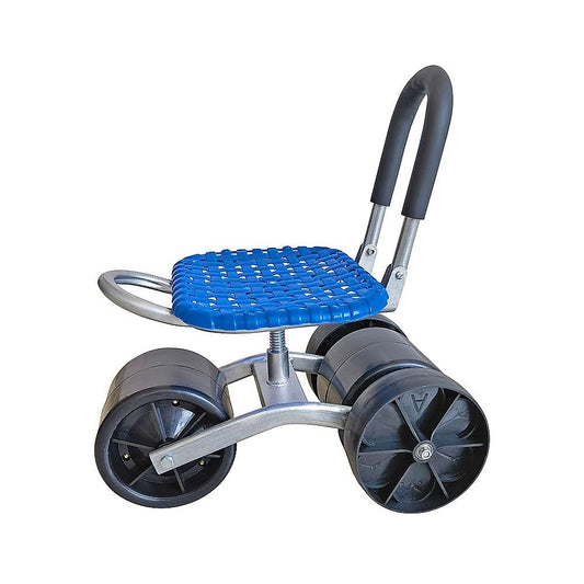 Gardening Seat - Portable Height Adjustable Folding Stool Kneeling Pad