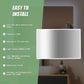 Rectangular Mirror LED Anti-Fog Illuminated Bathroom Living Room - 120x80cm