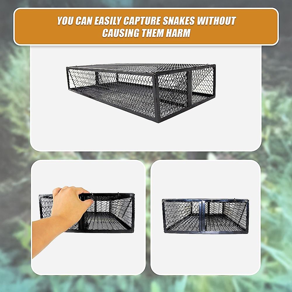 Humane Snake Trap - Remove Small to Medium Snakes, 2 Doors