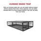 Humane Snake Trap - Remove Small to Medium Snakes, 2 Doors
