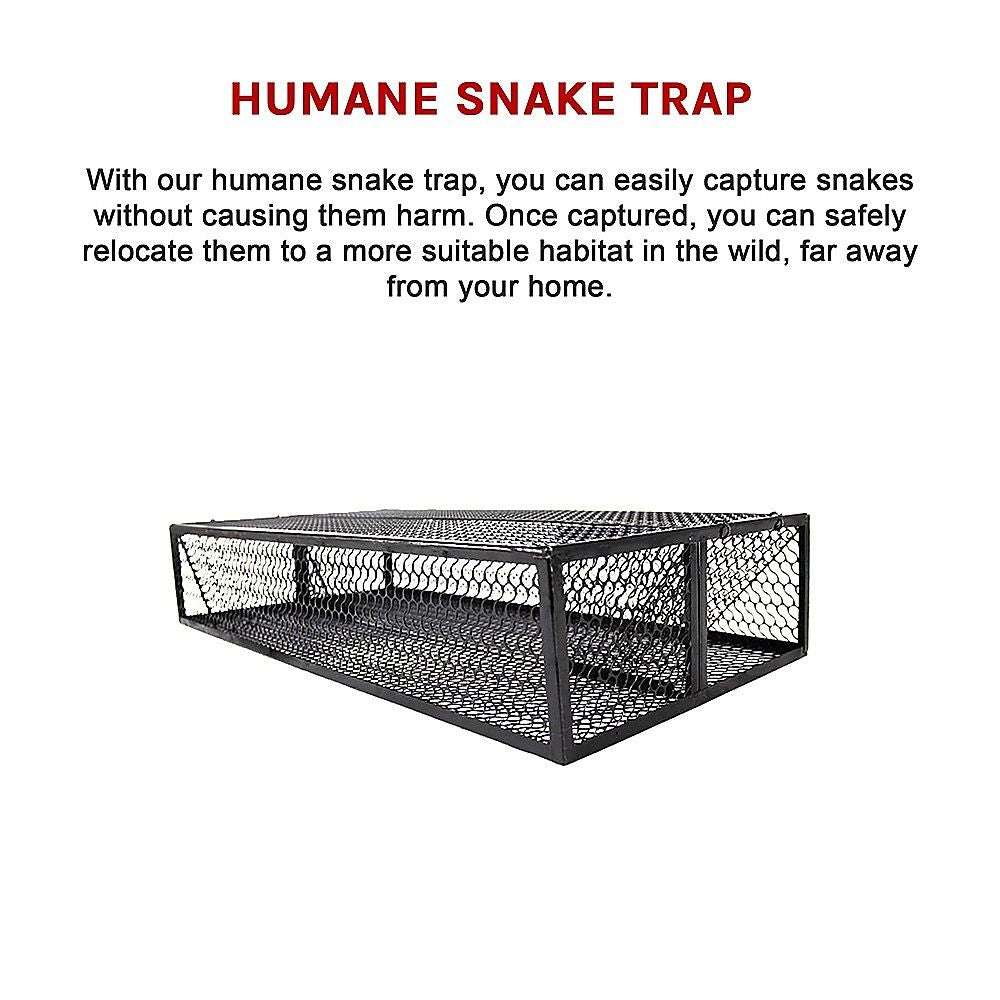 Humane Snake Trap - Remove Small to Medium Snakes, 2 Doors