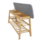 Shoe Stool Storage Rack Cabinet - Multifunctional Space Saving