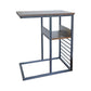 Side Table Sofa End Wooden Shelf Couch Living Nightstand