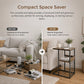 Side Table Sofa End Wooden Shelf Couch Living Nightstand