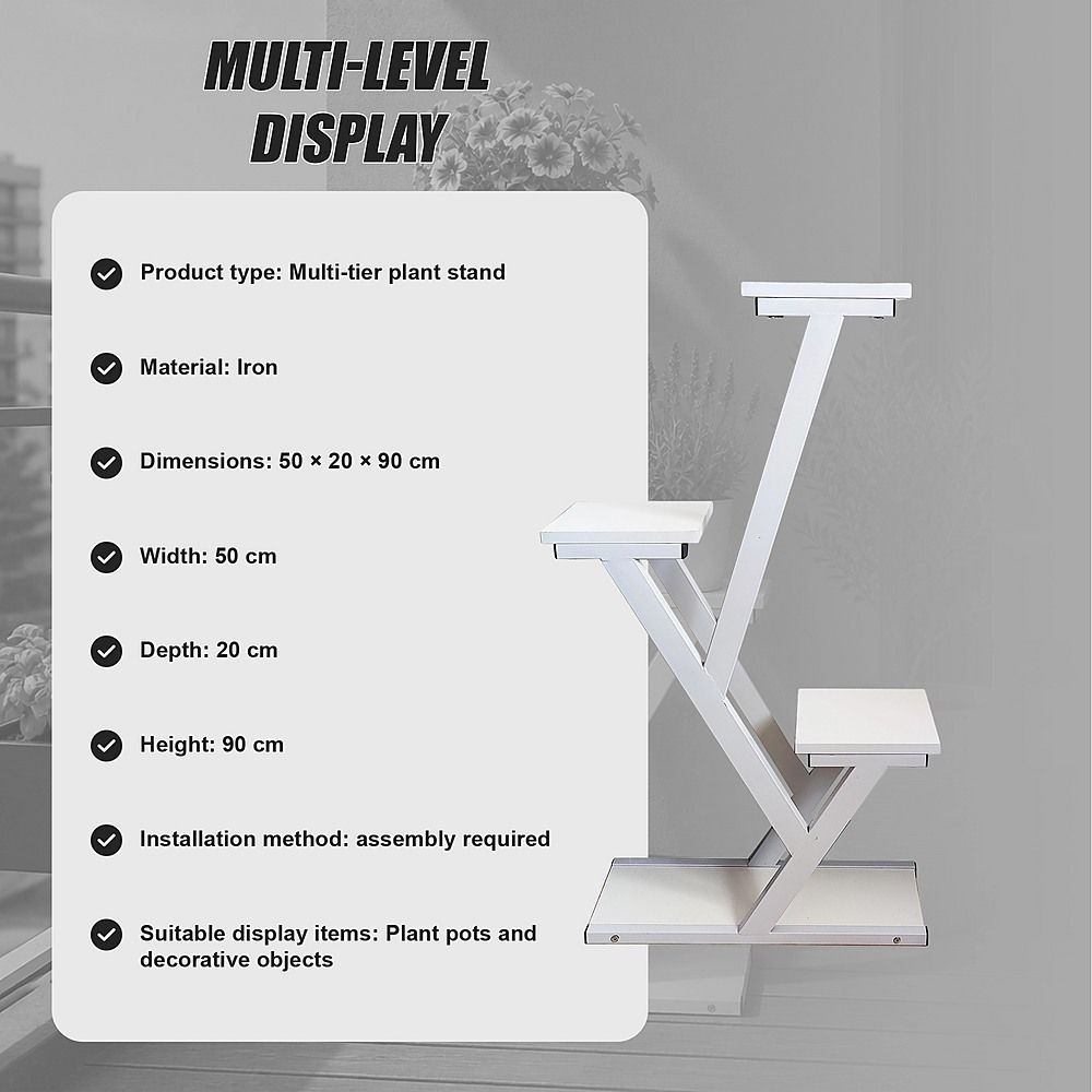 Plant Stand Multi-Layer Flower Shelf