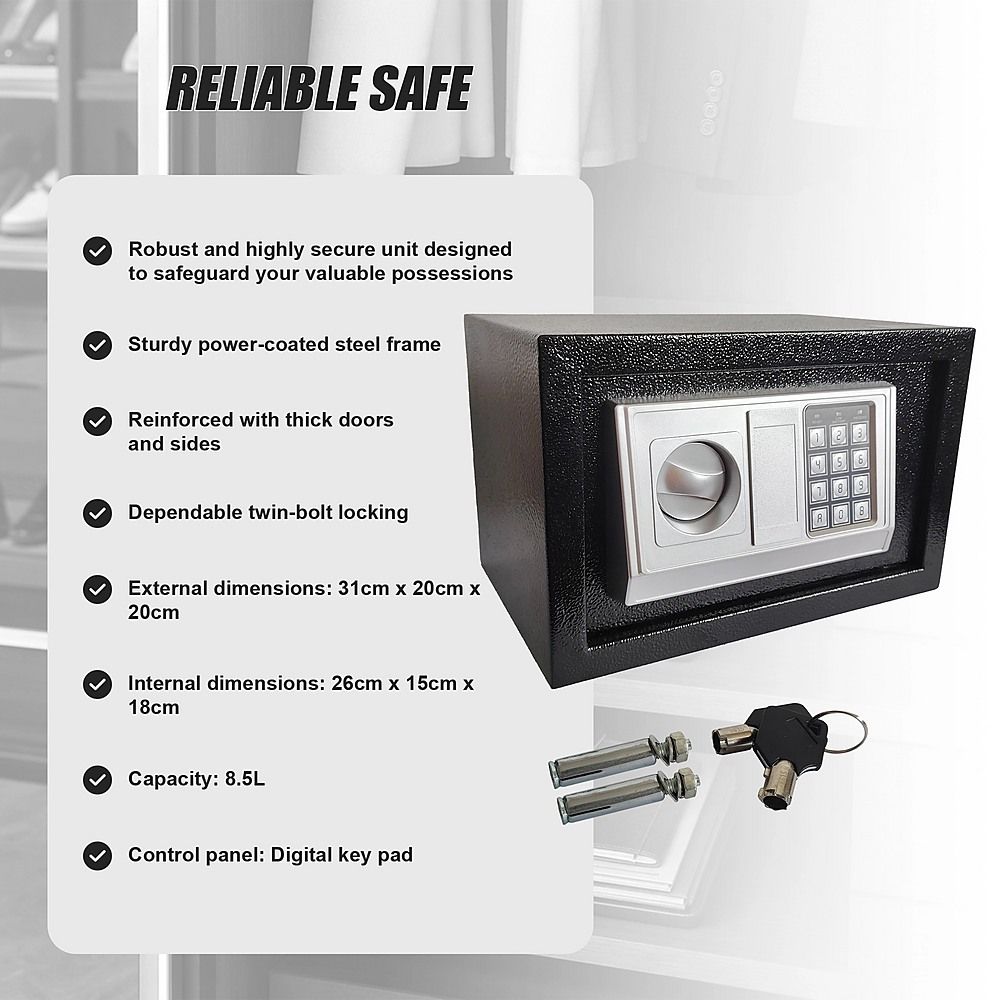 Security Safe Box Digital Electronic Lock