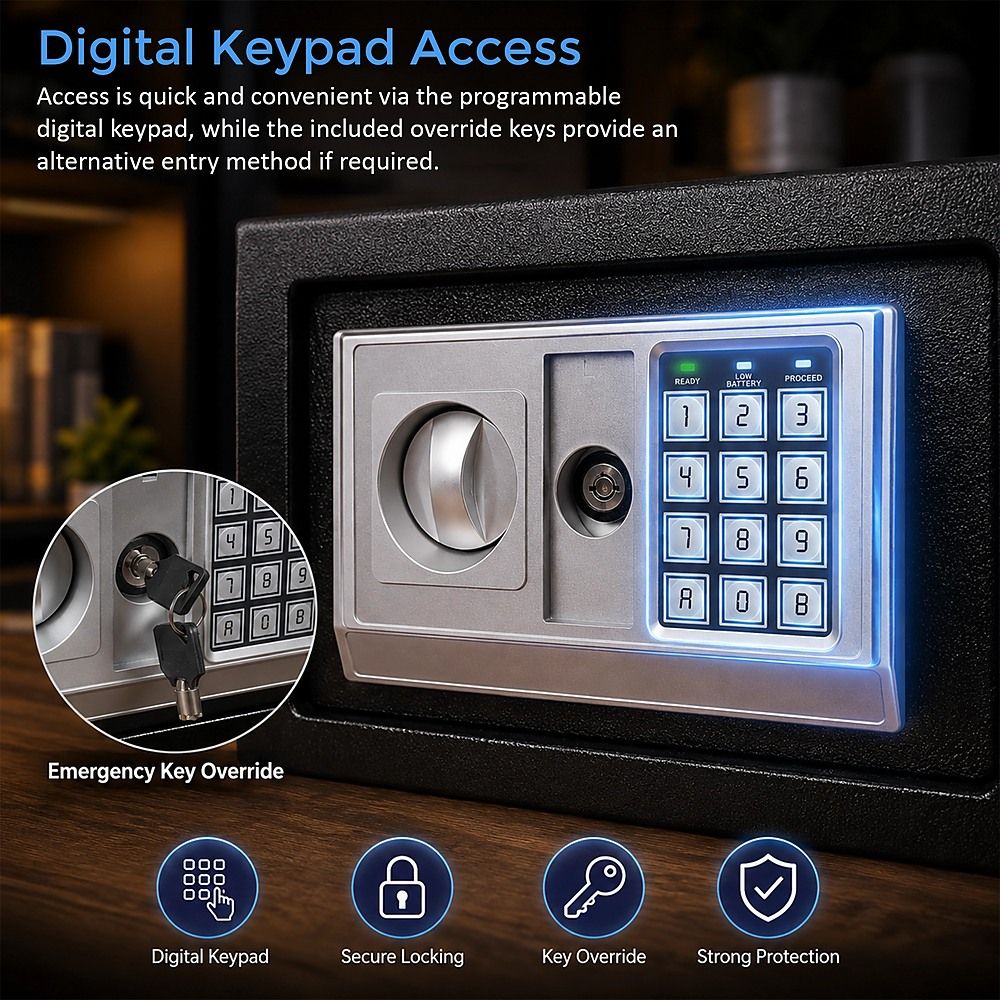 Security Safe Box Digital Electronic Lock