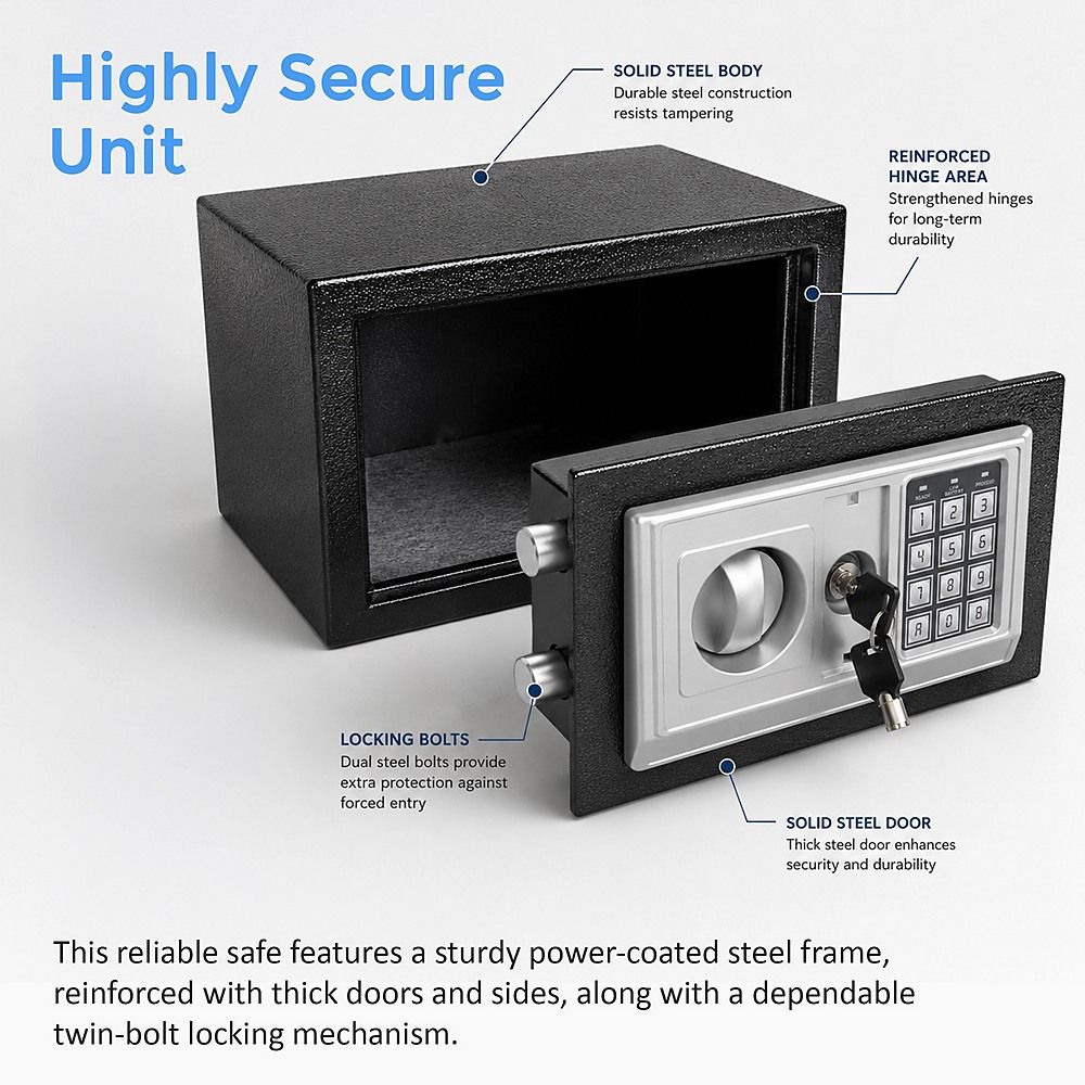 Security Safe Box Digital Electronic Lock