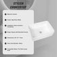 Bathroom Basin Vanity Sink Ceramic Square Above Counter Top Mount Bowl