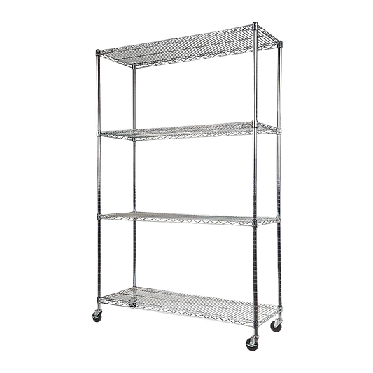 Modular Wire Storage Shelf 1500 x 600 x 1800mm Steel Shelving