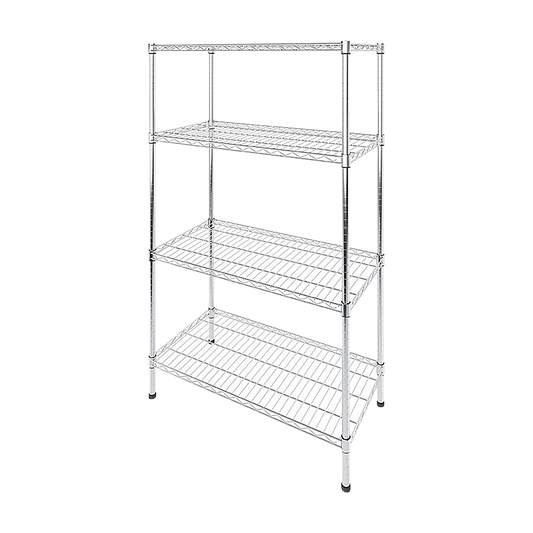 Modular Wire Storage Shelf 900 x 350 x 1800mm Steel Shelving