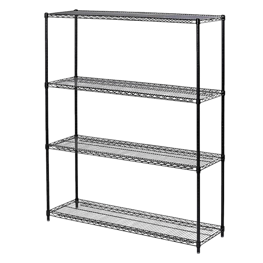 Modular Wire Storage Shelf 1200 x 600 x 1800mm Steel Shelving