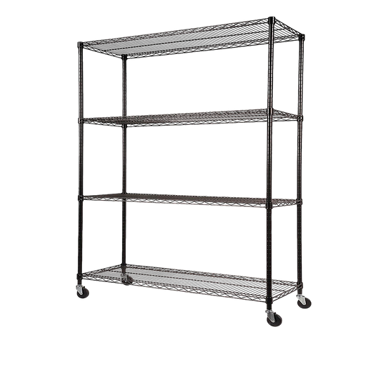 Modular Wire Storage Shelf 1200 x 600 x 1800mm Steel Shelving