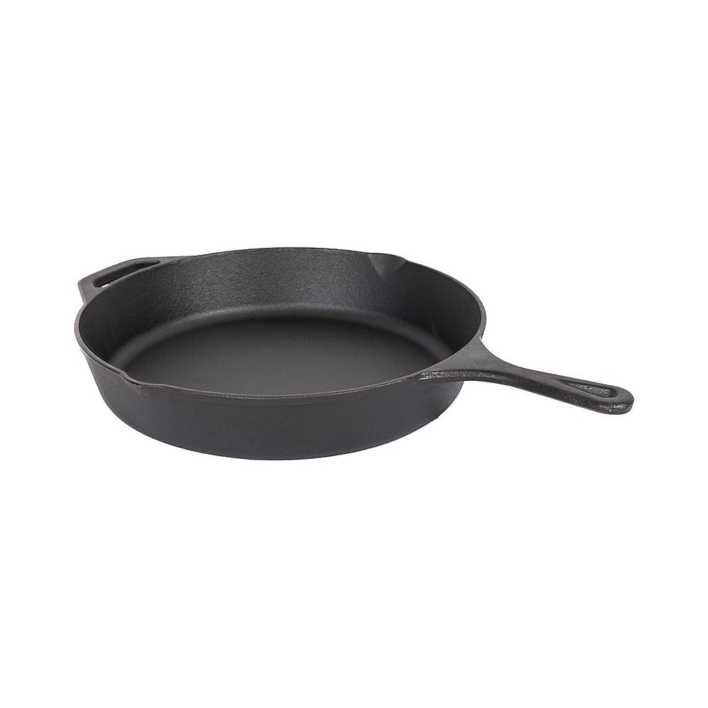 Frying Pan Non-Stick Cast Iron Steak Skillet Round BBQ Grill Cookware - 30cm