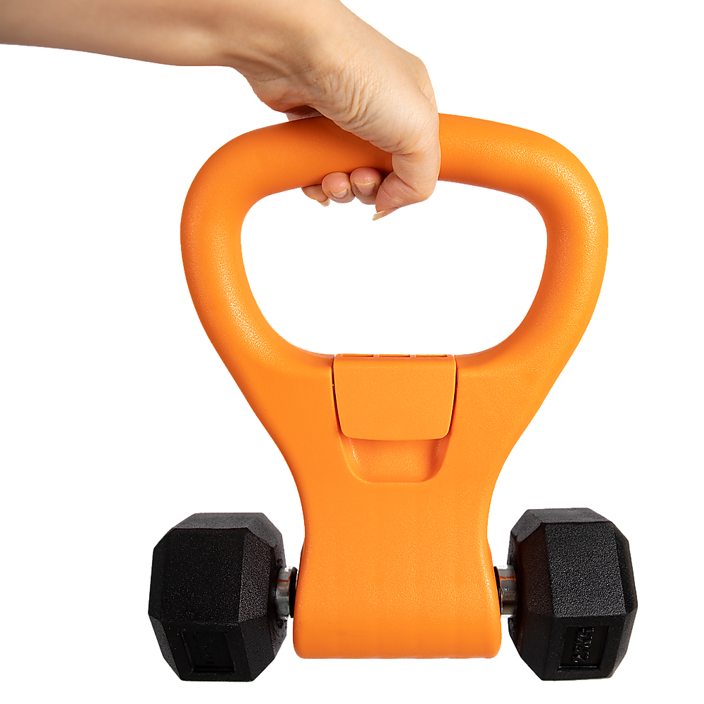 Kettlebell Weight Grip Workout Gym Dumbbells Clamp