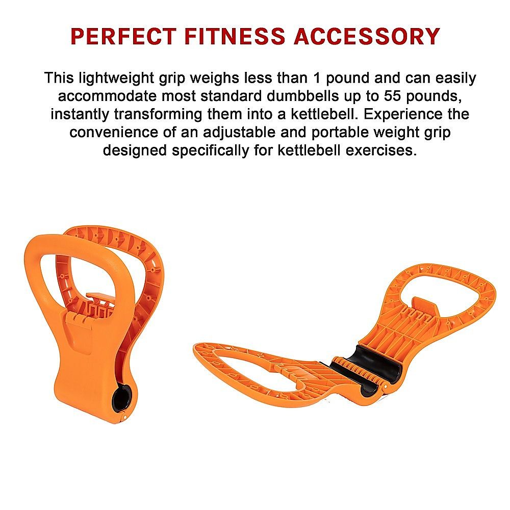 Kettlebell Weight Grip Workout Gym Dumbbells Clamp