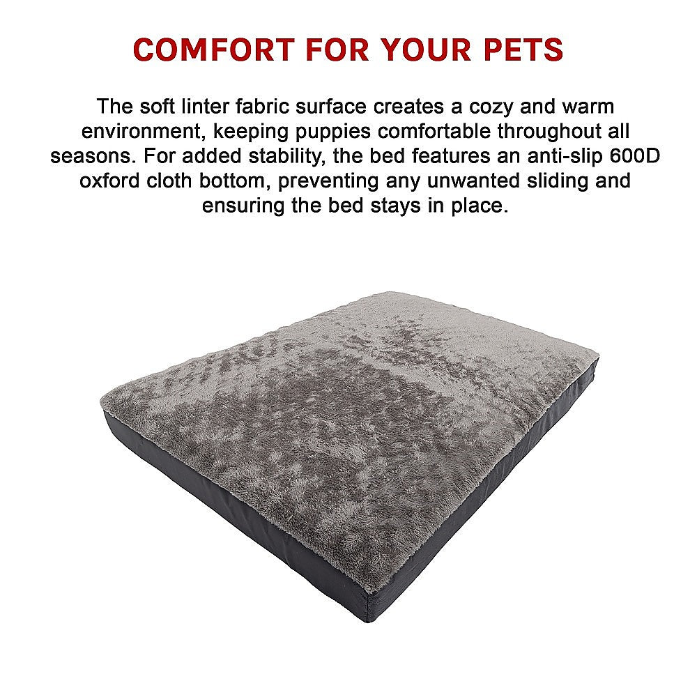 Orthopedic Pet Dog Bed Mattress 110x85cm Therapeutic Joint Pain Comfort