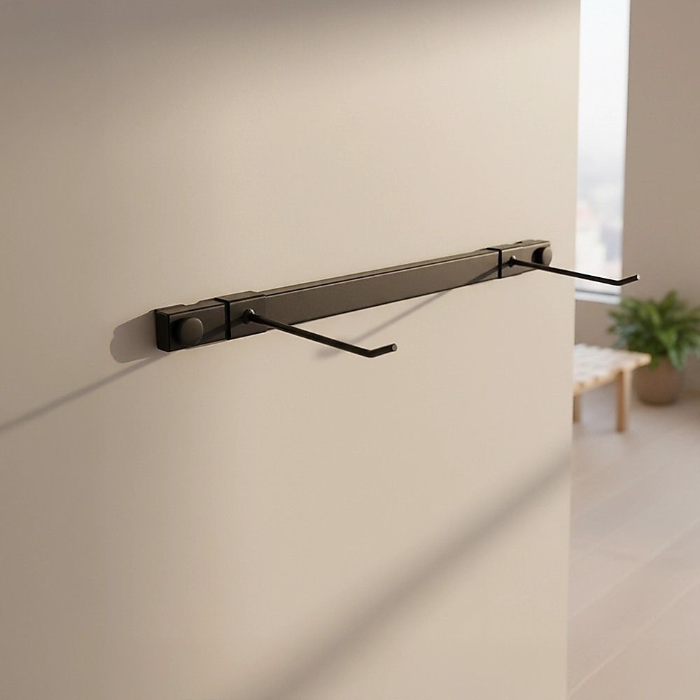 Wall-Mounted Yoga Mat & Gymnastics Equipment Storage Rack