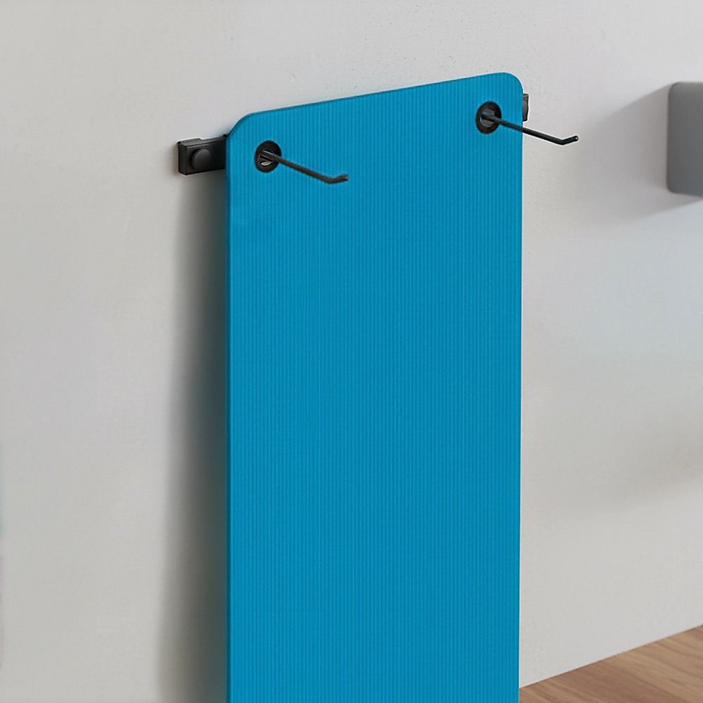 Wall-Mounted Yoga Mat & Gymnastics Equipment Storage Rack