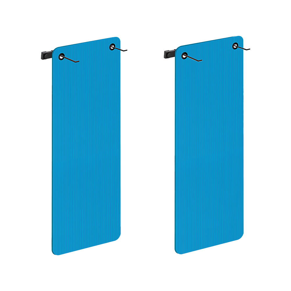 Wall-Mounted Yoga Mat & Gymnastics Equipment Storage Rack