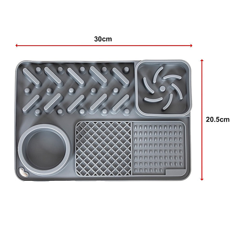 Pet Licking Mat Bite Resistant Non-Slip Slow Feeder