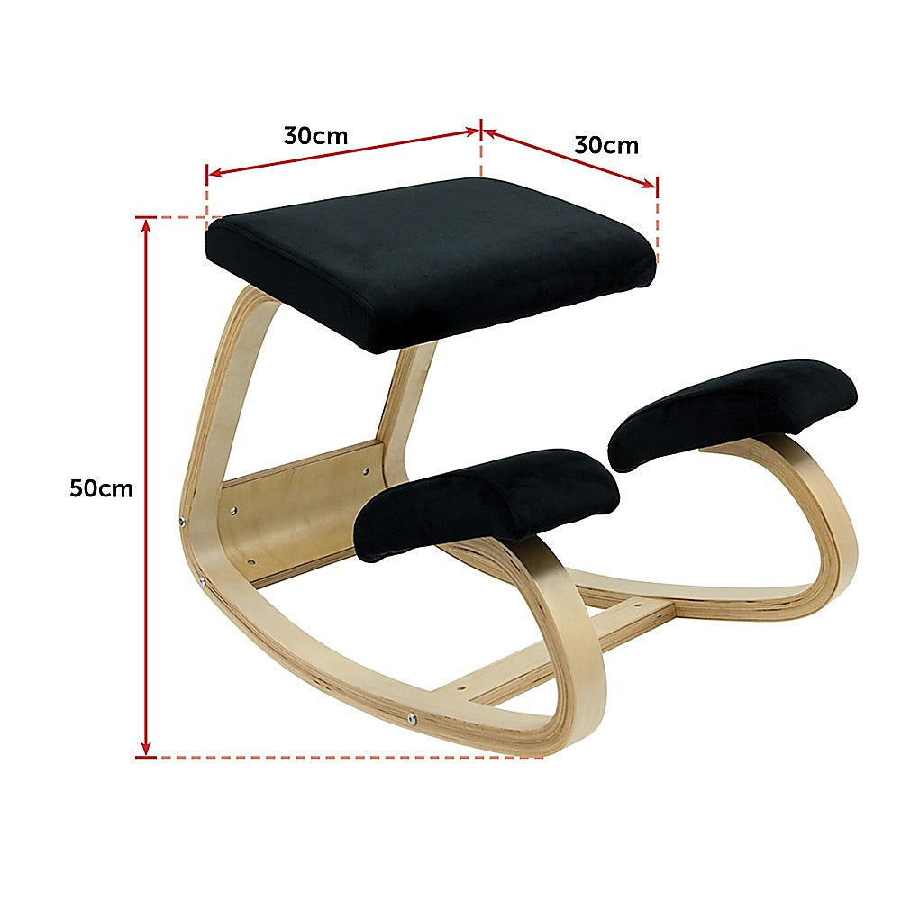 Kneeling Office Chair Ergonomic Rocking Posture Improving Stool