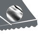 Outdoor Awning Folding Arm Retractable Sunshade Canopy 4.0m x 3.0m Grey