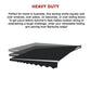 Outdoor Awning Folding Arm Retractable Sunshade Canopy 5.0m x 3.0m Black