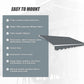 Outdoor Awning Motorised Folding Arm Retractable Sunshade Canopy 3.0m x 2.5m Grey
