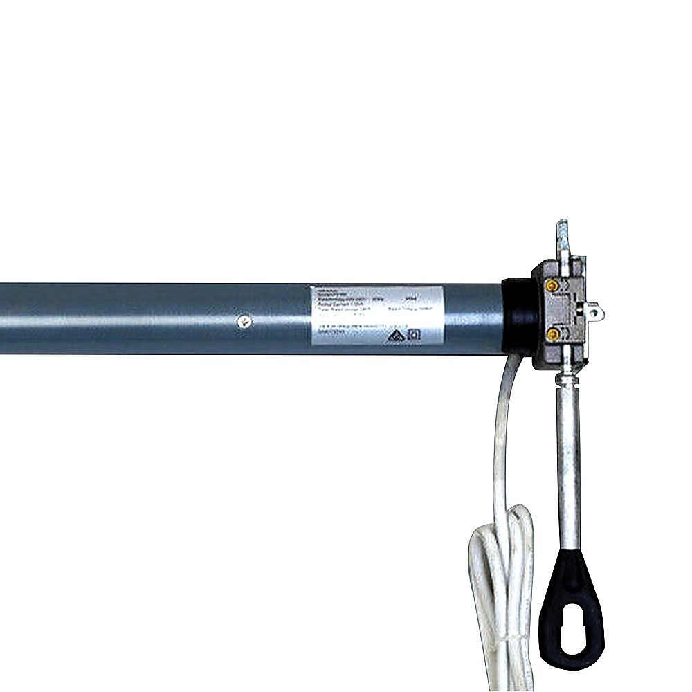 Folding Arm Awning Motorised Outdoor Retractable Sunshade Canopy Grey 4.0m x 3.0m