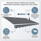 Folding Arm Awning Motorised Outdoor Retractable Sunshade Canopy Grey 4.0m x 3.0m