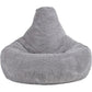 Jumbo Cord Beanbag Chair Cover Unfilled Large Bean Bag - Grey