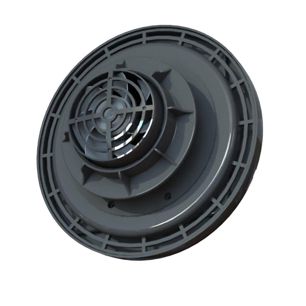 Solar Powered Roof Fan Ventilator Loft Vent for Boat RV Greenhouse Shed HomeMyGarden