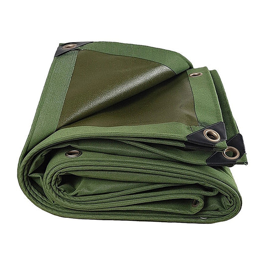 Canvas Tarp Tarpaulin 3x4M Army Heavy Duty Waterproof Sun