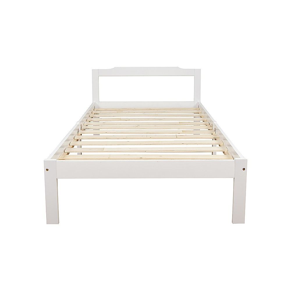 Bed Frame Natural Wooden Home Furniture