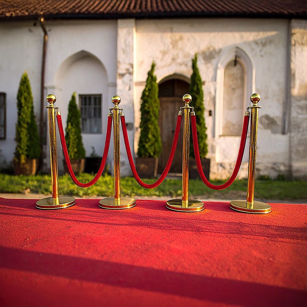 Queue Barriers 4x + 3 Ropes Exhibition Crowd Control Bollards