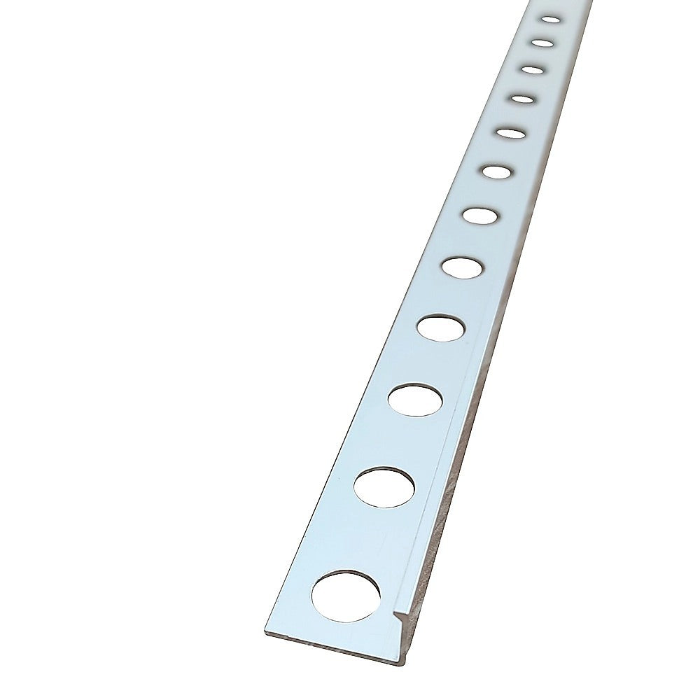 Tile Trim 10x Heavy Duty L-Shaped Edge Aluminium 10mm
