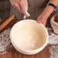 Bread Proofing Set 2 x 9" - Sourdough Bread Making Kit with Round Bowls